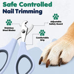 Formit Crafts Ocean Plastic Clippers for Cats and Small Dogs, Professional Stainless Steel Dog Nail Trimmer, Handles Made from Recycled Ocean-Bound Plastic, All Breeds Color Blue (Blue)