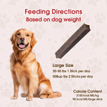 Get Naked Grain Free 1 Pouch 6.2 Oz Digestive Health Dental Chew Sticks, Small
