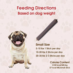 Get Naked Grain Free 1 Pouch 6.2 Oz Digestive Health Dental Chew Sticks, Small