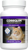 Nutramax Cosequin Senior Joint Supplement for Cats, Sprinkle Capsule, 60ct