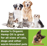 Buster's Hemp Oil for Dogs &amp; Cats, Calm, Joint, Coat, 2-Pack 60ml