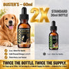 Buster's Hemp Oil for Dogs &amp; Cats, Calm, Joint, Coat, 2-Pack 60ml
