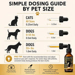 Buster's Hemp Oil for Dogs &amp; Cats, Calm, Joint, Coat, 2-Pack 60ml