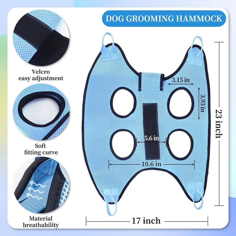 PatiencET Dog Grooming Hammock Kit