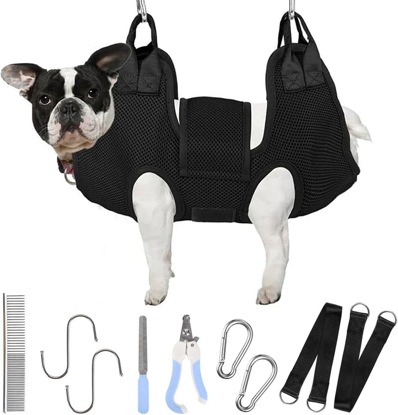 PatiencET Dog Grooming Hammock Kit
