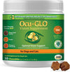 Ocu-GLO Cat &amp; Dog Supplement for Eye Support - Chewable Vision Vitamins Supplements for Large and Small Pets Care with Lutein, Omega-3 Fatty Acids, Grape Seed Extract &amp; Antioxidants