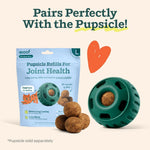 WOOF Hip &amp; Joint Pupsicle Refill Pops - Dog Supplement for the Pupsicle Toy to Support Joint Health, Recovery, and Mobility - Large Pops