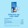 ADAMS Ear Mite Treatment for Dogs &amp; Cats, Soothing Aloe, 0.5 Fl Oz