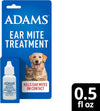 ADAMS Ear Mite Treatment for Dogs &amp; Cats, Soothing Aloe, 0.5 Fl Oz