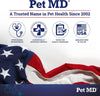 Pet MD Advanced Ear Finger Wipes for Dogs &amp; Cats - Cucumber Melon (50ct)
