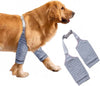 MANON ROSA Dog Elbow Pads – Knee Wrap Front Leg Sleeves for Large Dogs, Wound Protection &amp; Anti-Licking Brace for Injured Legs or Joints (Sleeve Length 11.4in, Suit. Wt 66-80lbs, X-Large, Gray)